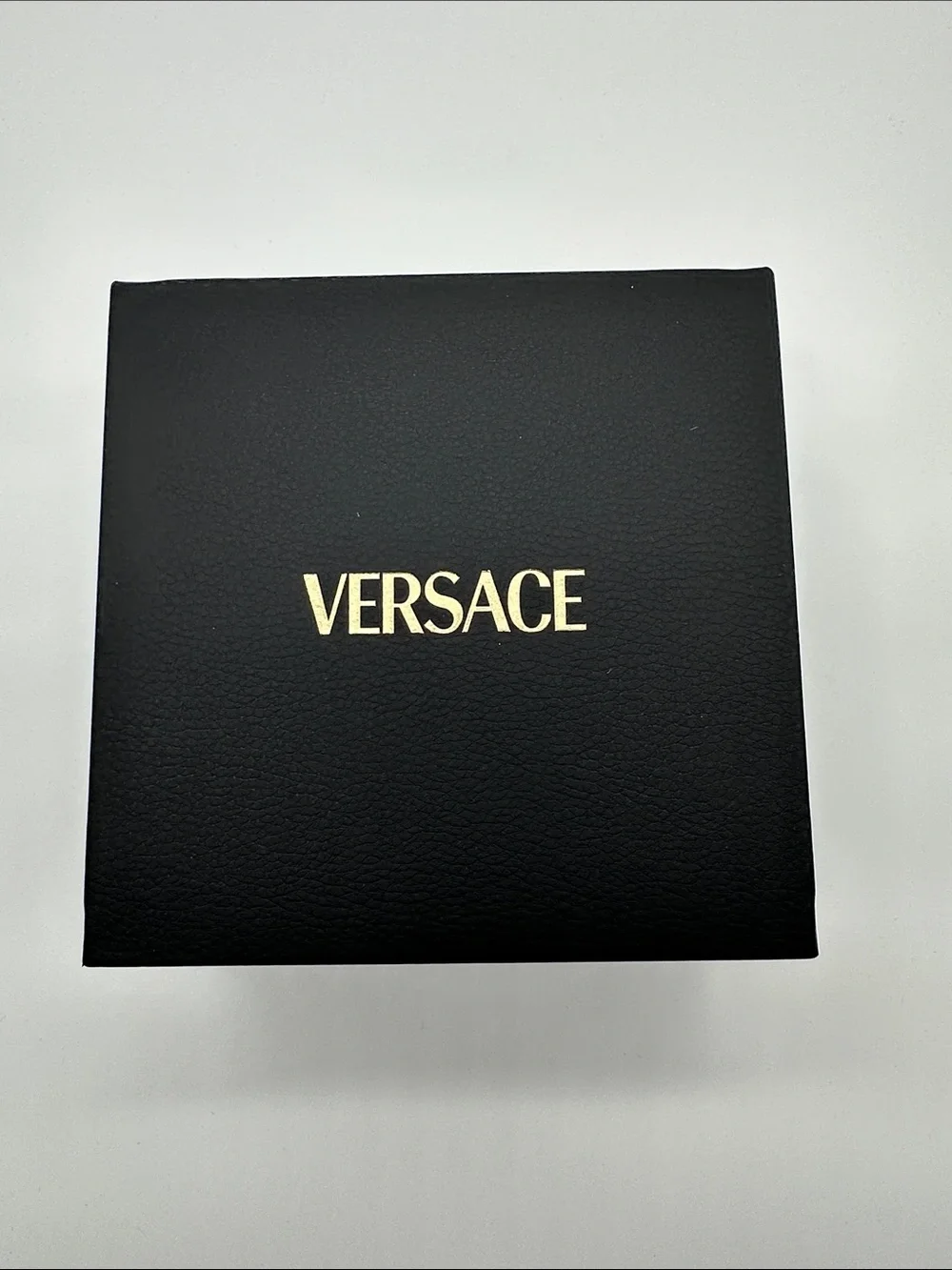 Versace V-Lady Chrono Square 40mm Light Blue Dial